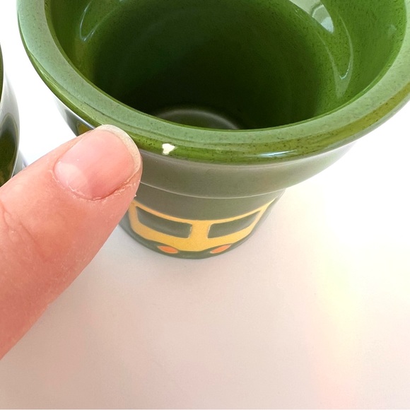 Vintage Waechtersbach West Germany Mugs Train MCM - Picture 6 of 12